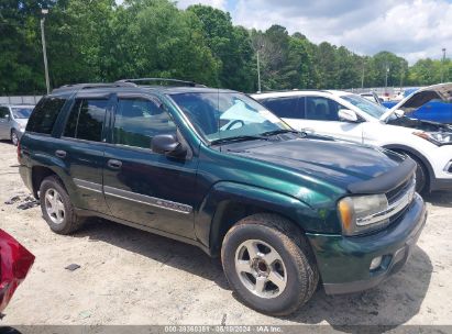 Lot #2990351532 2002 CHEVROLET TRAILBLAZER LT