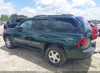 Lot #2990351532 2002 CHEVROLET TRAILBLAZER LT