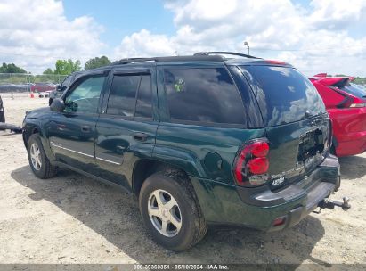 Lot #2990351532 2002 CHEVROLET TRAILBLAZER LT