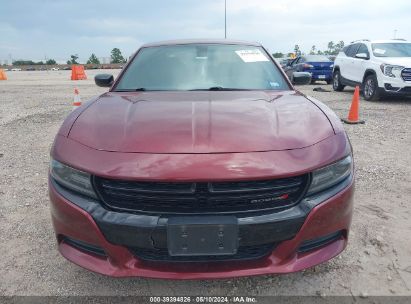 Lot #3035088525 2019 DODGE CHARGER SXT RWD