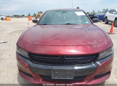 Lot #3035088525 2019 DODGE CHARGER SXT RWD