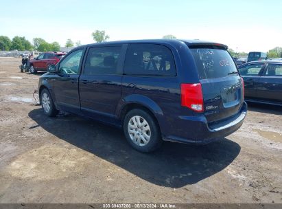 Lot #2992835130 2015 DODGE GRAND CARAVAN SE