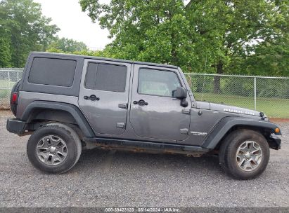 Lot #2992835128 2017 JEEP WRANGLER UNLIMITED RUBICON 4X4