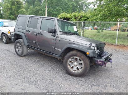 Lot #2992835128 2017 JEEP WRANGLER UNLIMITED RUBICON 4X4