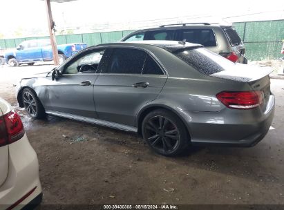 Lot #2997780140 2016 MERCEDES-BENZ E 350 4MATIC