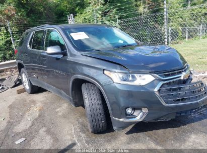 Lot #3035079047 2020 CHEVROLET TRAVERSE FWD LT CLOTH