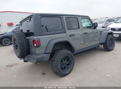 Lot #3053065271 2023 JEEP WRANGLER 4XE 4X4