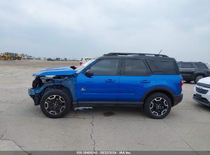 Lot #3056474446 2022 FORD BRONCO SPORT OUTER BANKS