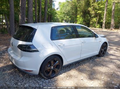 Lot #3042572596 2016 VOLKSWAGEN GOLF GTI S 4-DOOR