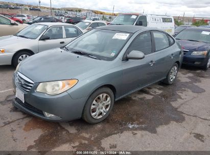 Lot #2990356900 2010 HYUNDAI ELANTRA GLS