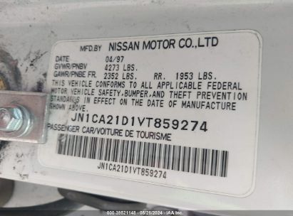 Lot #3002837151 1997 NISSAN MAXIMA GLE/GXE/SE