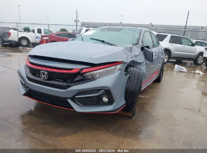 Lot #2991586934 2021 HONDA CIVIC SPORT TOURING