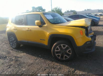 Lot #2997780315 2016 JEEP RENEGADE LATITUDE