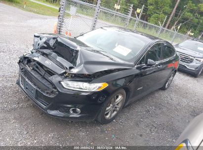 Lot #3037521962 2016 FORD FUSION HYBRID TITANIUM