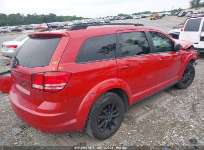 Lot #2997780269 2020 DODGE JOURNEY SE VALUE