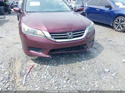 Lot #2997780245 2013 HONDA ACCORD LX