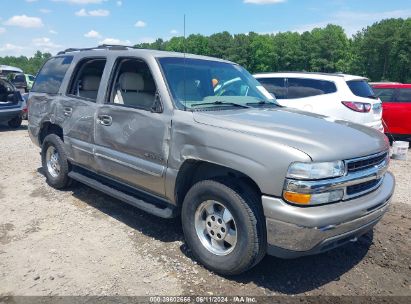 Lot #3032321566 2002 CHEVROLET TAHOE LT