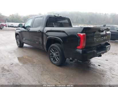 Lot #2992834053 2023 TOYOTA TUNDRA PLATINUM