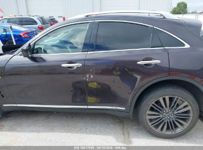 Lot #2995300908 2017 INFINITI QX70