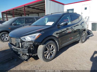 Lot #3029546032 2015 HYUNDAI SANTA FE SPORT 2.0L TURBO