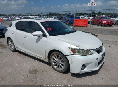 Lot #3067312283 2012 LEXUS CT 200H PREMIUM