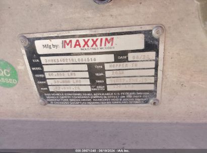 Lot #2992831327 2024 MAXXIM INDUSTRIES DUMP