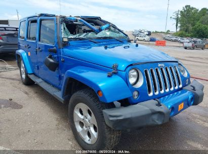 Lot #3050084943 2016 JEEP WRANGLER UNLIMITED SAHARA