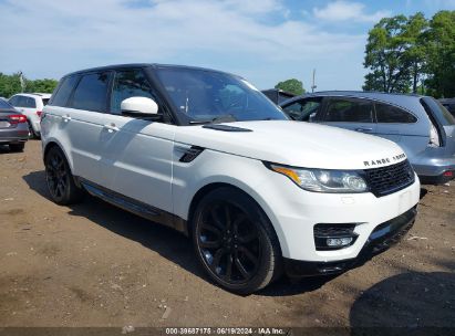 Lot #2997779615 2016 LAND ROVER RANGE ROVER SPORT 3.0L V6 SUPERCHARGED HSE