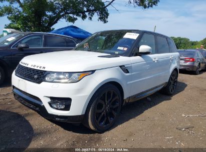 Lot #2997779615 2016 LAND ROVER RANGE ROVER SPORT 3.0L V6 SUPERCHARGED HSE