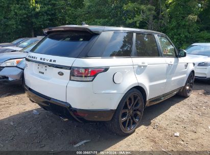 Lot #2997779615 2016 LAND ROVER RANGE ROVER SPORT 3.0L V6 SUPERCHARGED HSE