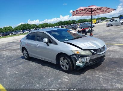 Lot #3035078956 2013 HONDA CIVIC LX