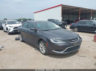 Lot #3053065204 2016 CHRYSLER 200 LIMITED PLATINUM