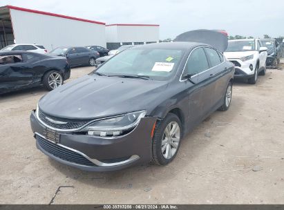 Lot #3053065204 2016 CHRYSLER 200 LIMITED PLATINUM