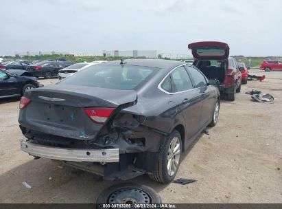 Lot #3053065204 2016 CHRYSLER 200 LIMITED PLATINUM