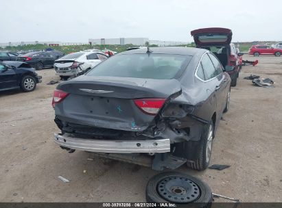 Lot #3053065204 2016 CHRYSLER 200 LIMITED PLATINUM