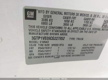 Lot #3035088190 2012 GMC SIERRA 1500 SLE