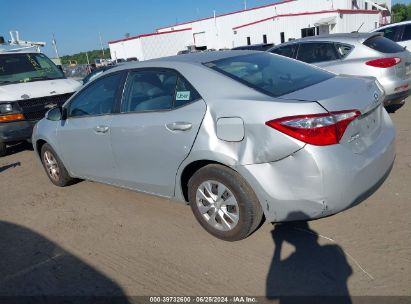 Lot #3035078948 2016 TOYOTA COROLLA L