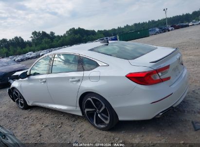 Lot #2992819207 2021 HONDA ACCORD SPORT SPECIAL EDITION