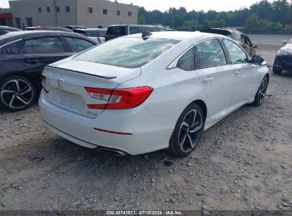 Lot #2992819207 2021 HONDA ACCORD SPORT SPECIAL EDITION