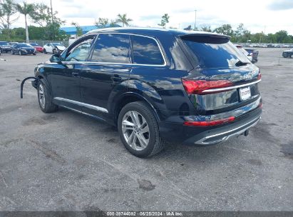 Lot #2992827892 2021 AUDI Q7 PREMIUM PLUS 55 TFSI QUATTRO TIPTRONIC