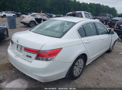 Lot #3035078941 2012 HONDA ACCORD 2.4 LX