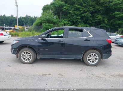 Lot #2992827888 2020 CHEVROLET EQUINOX AWD LT 1.5L TURBO