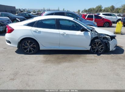 Lot #2992833467 2020 HONDA CIVIC SPORT