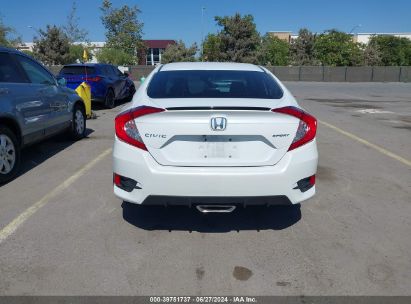 Lot #2992833467 2020 HONDA CIVIC SPORT