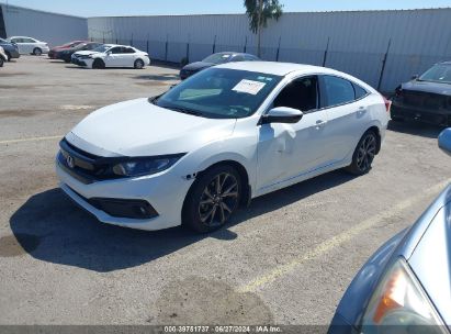 Lot #2992833467 2020 HONDA CIVIC SPORT