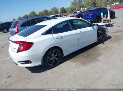 Lot #2992833467 2020 HONDA CIVIC SPORT