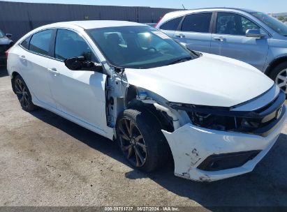 Lot #2992833467 2020 HONDA CIVIC SPORT