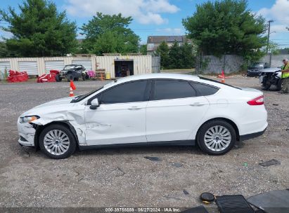 Lot #2997779558 2014 FORD FUSION HYBRID S