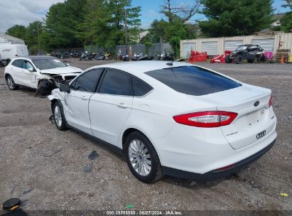 Lot #2997779558 2014 FORD FUSION HYBRID S