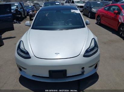 Lot #2994068054 2021 TESLA MODEL 3 LONG RANGE DUAL MOTOR ALL-WHEEL DRIVE